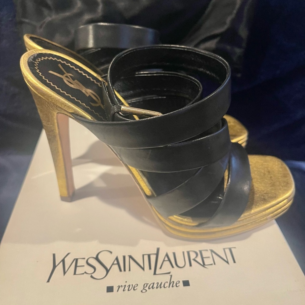 Ysl Rive Gauche Sandals - image 1